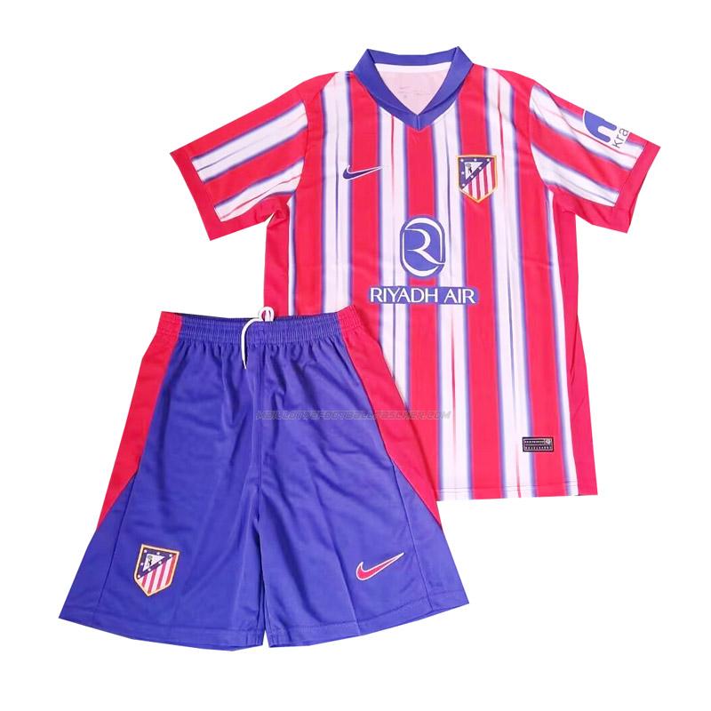 maillot enfant atletico madrid domicile 2024-25