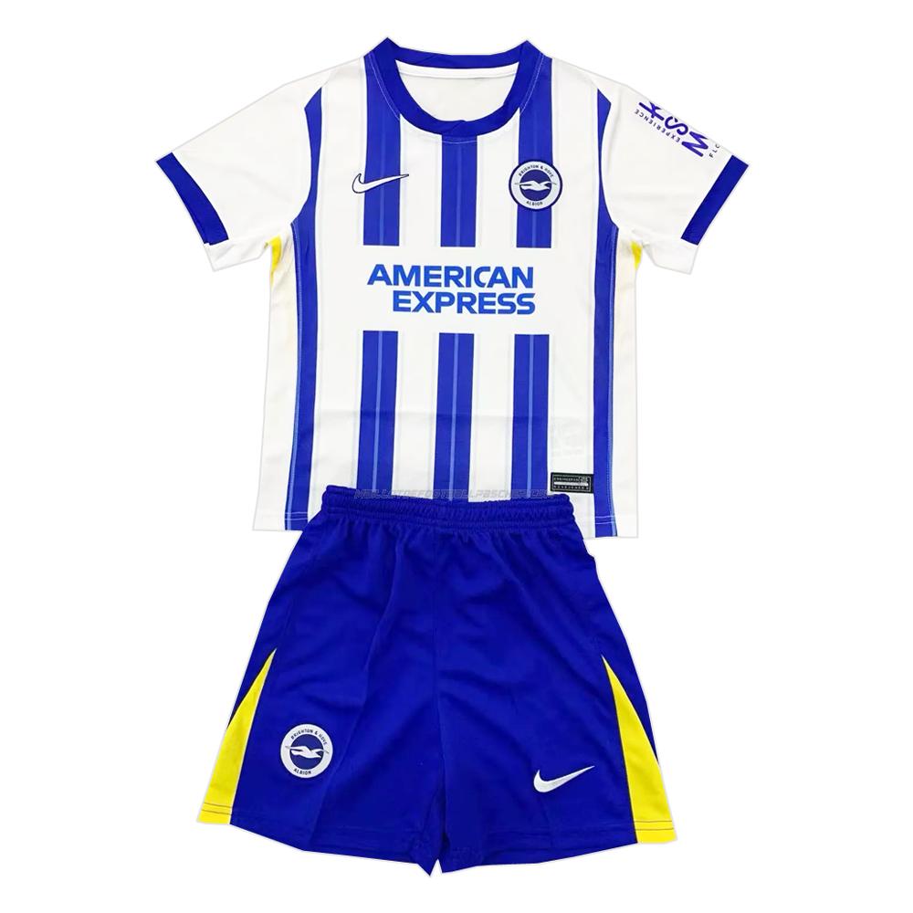 maillot enfant brighton hove albion domicile 2024-25