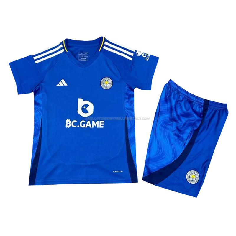 maillot enfant leicester city domicile 2024-25