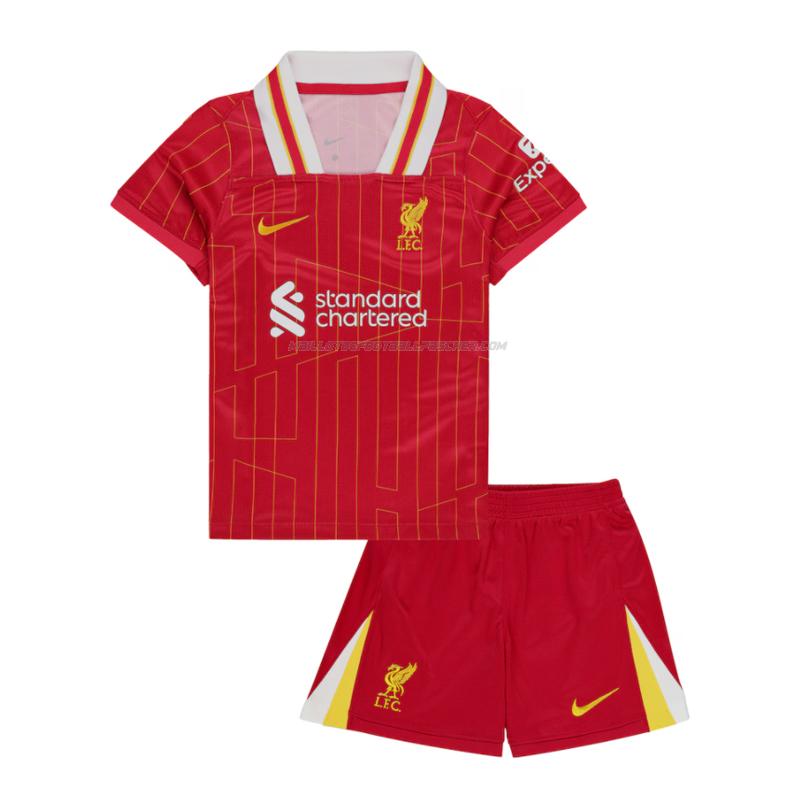 maillot enfant liverpool domicile 2024-25