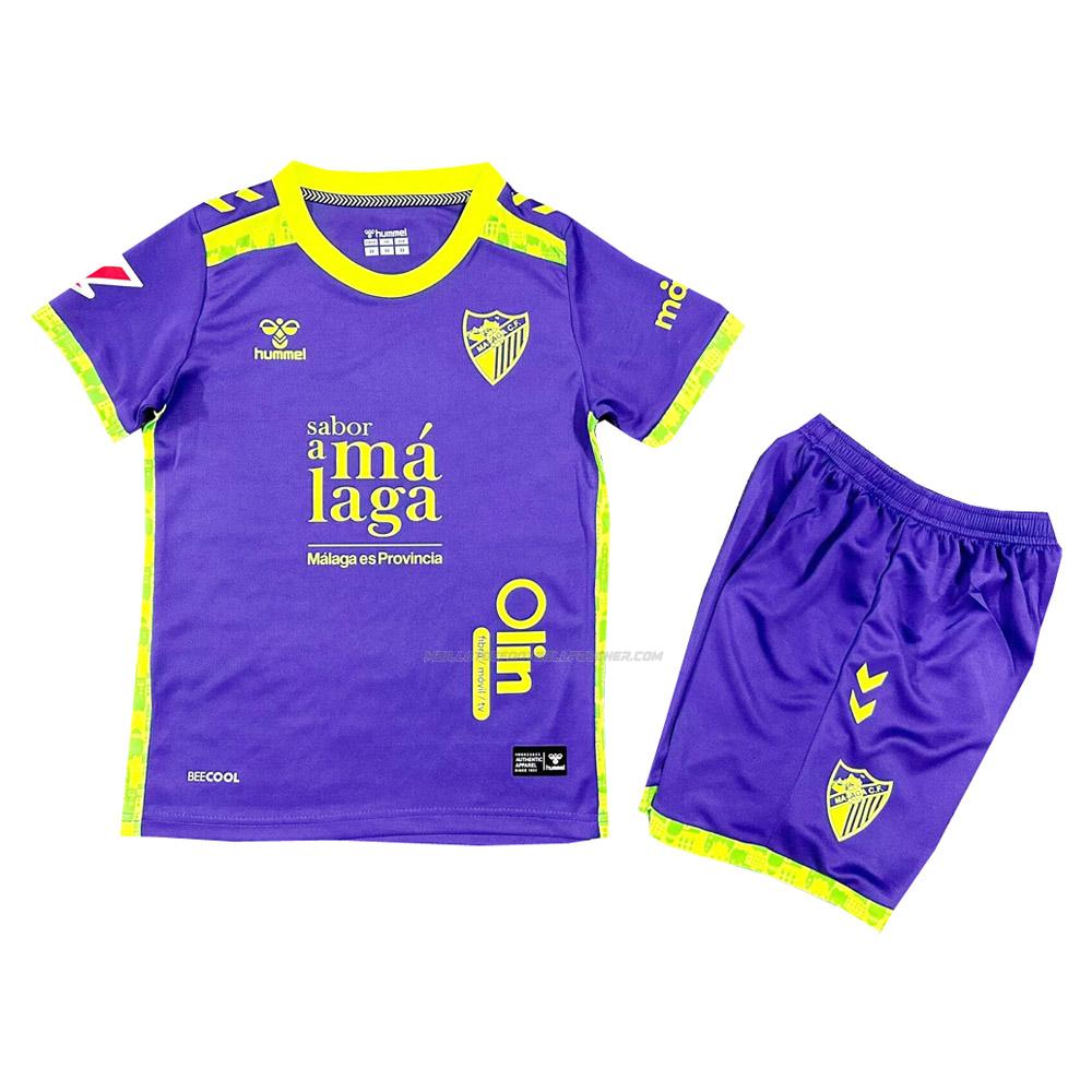 maillot enfant malaga extérieur 2024-25