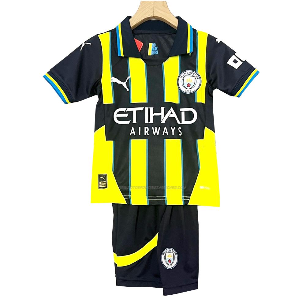 maillot enfant manchester city extérieur 2024-25