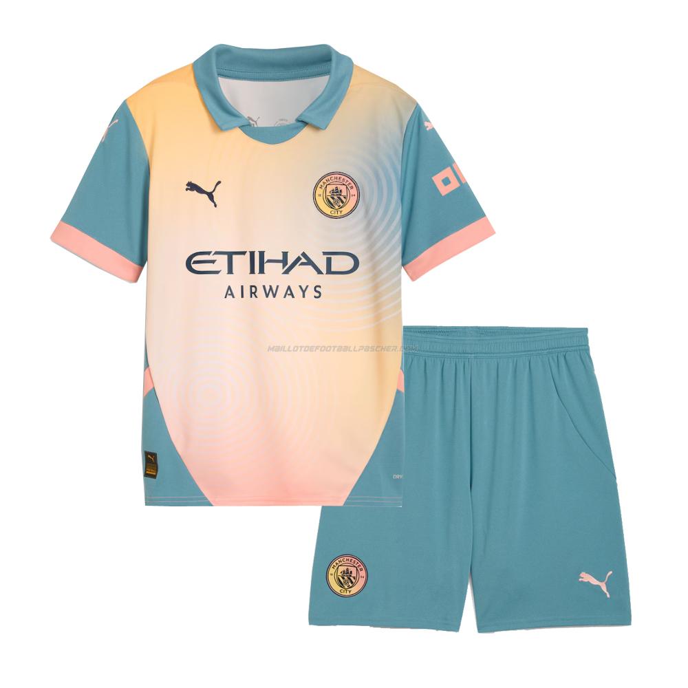 maillot enfant manchester city fourth 2024-25