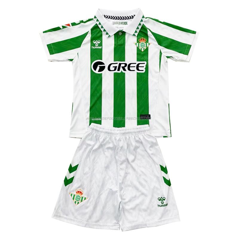 maillot enfant real betis domicile 2024-25