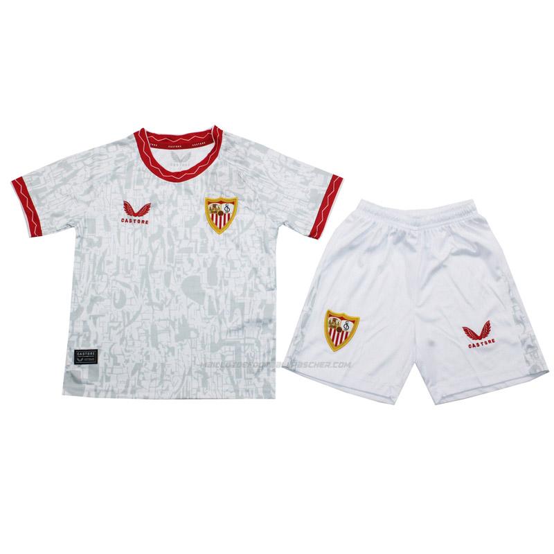 maillot enfant sevilla domicile 2024-25