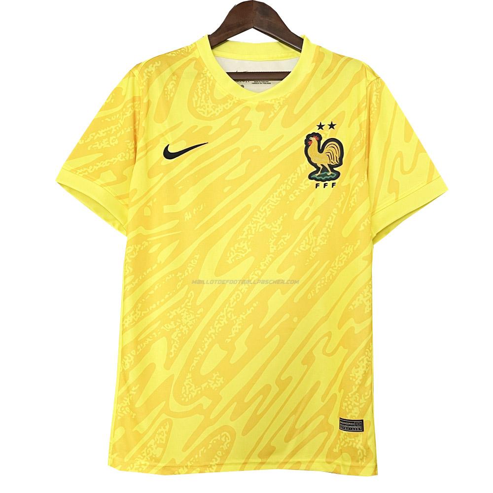 maillot gardien france jaune 2024