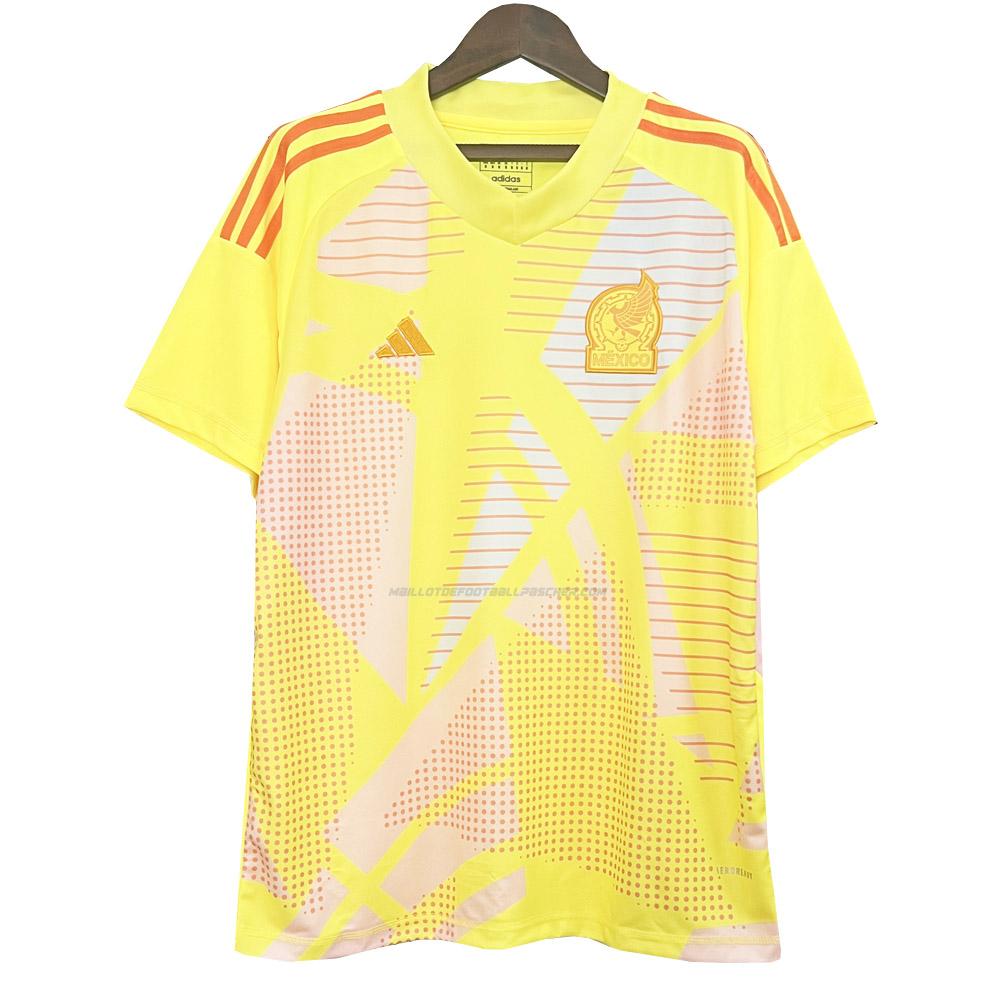 maillot gardien mexique jaune 2024