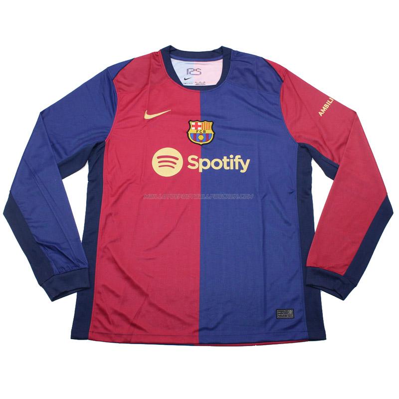 maillot manche longue barcelona domicile 2024-25