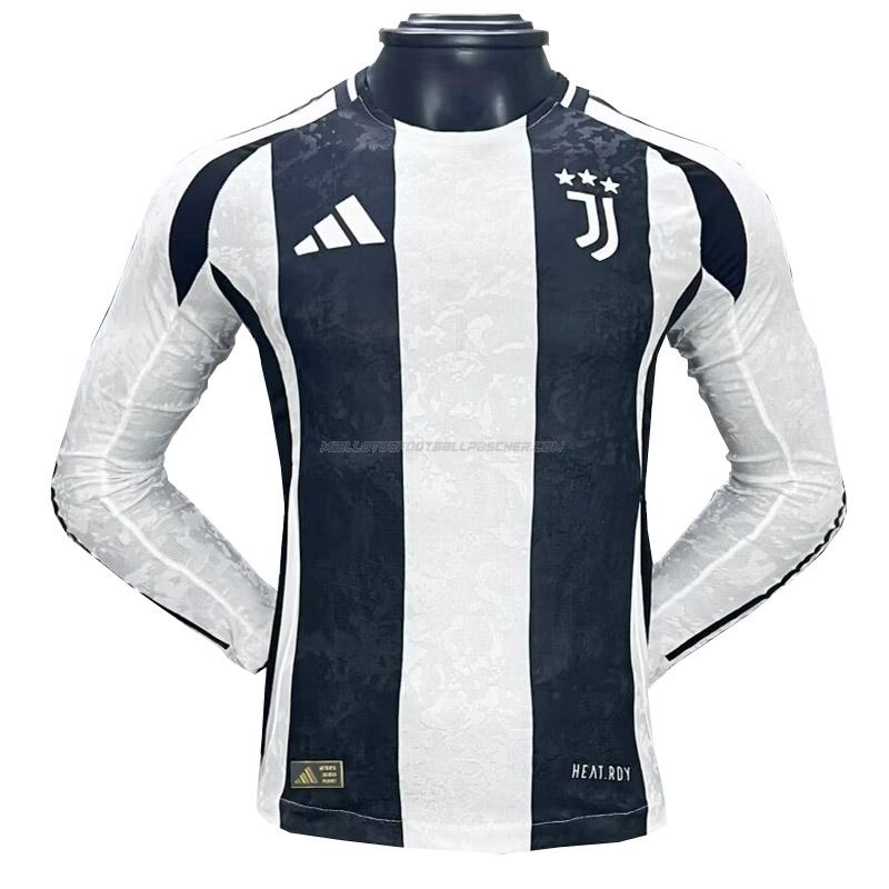 maillot manche longue juventus domicile 2024-25