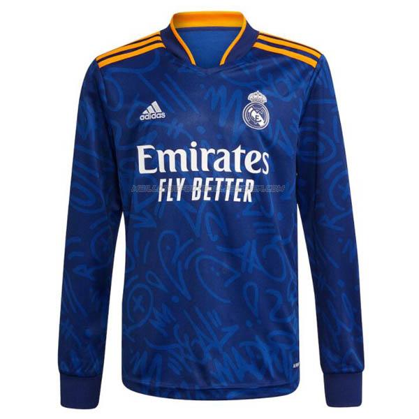 Acheter maillot manche longue real madrid 2ème 2021-22 ...