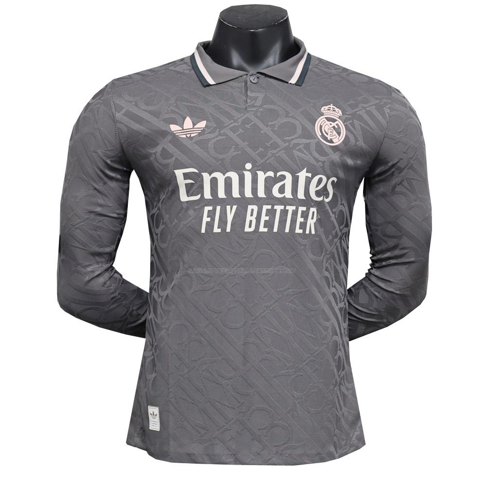 maillot manche longue real madrid third 2024-25