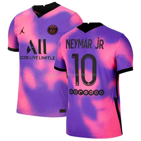 Acheter Maillot Neymar Jr Psg 4ème 2020-21 - Maillotdefootballpascher.com