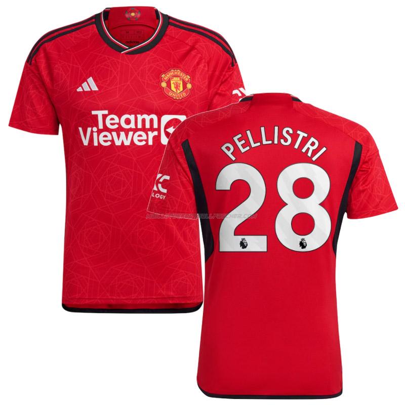 maillot pellistri manchester united 1ème 2023-24