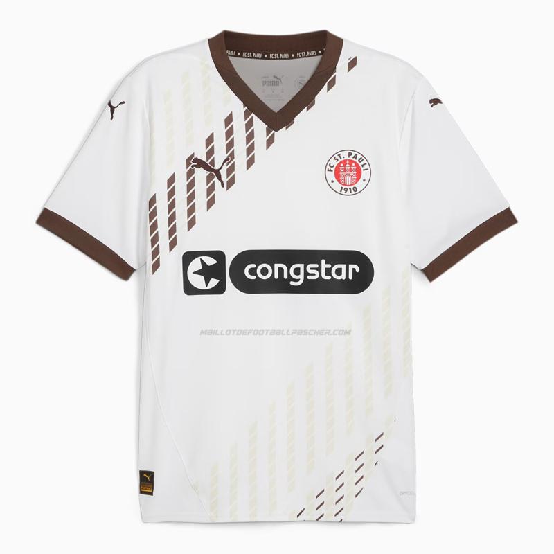 maillot st. pauli extérieur 2024-25