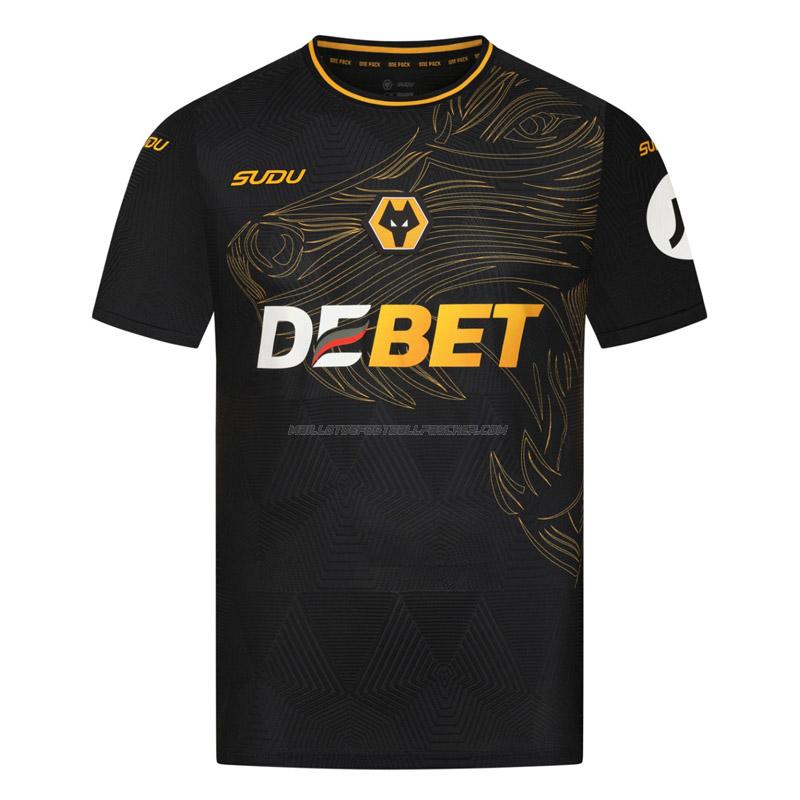 maillot wolverhampton wanderers extérieur 2024-25