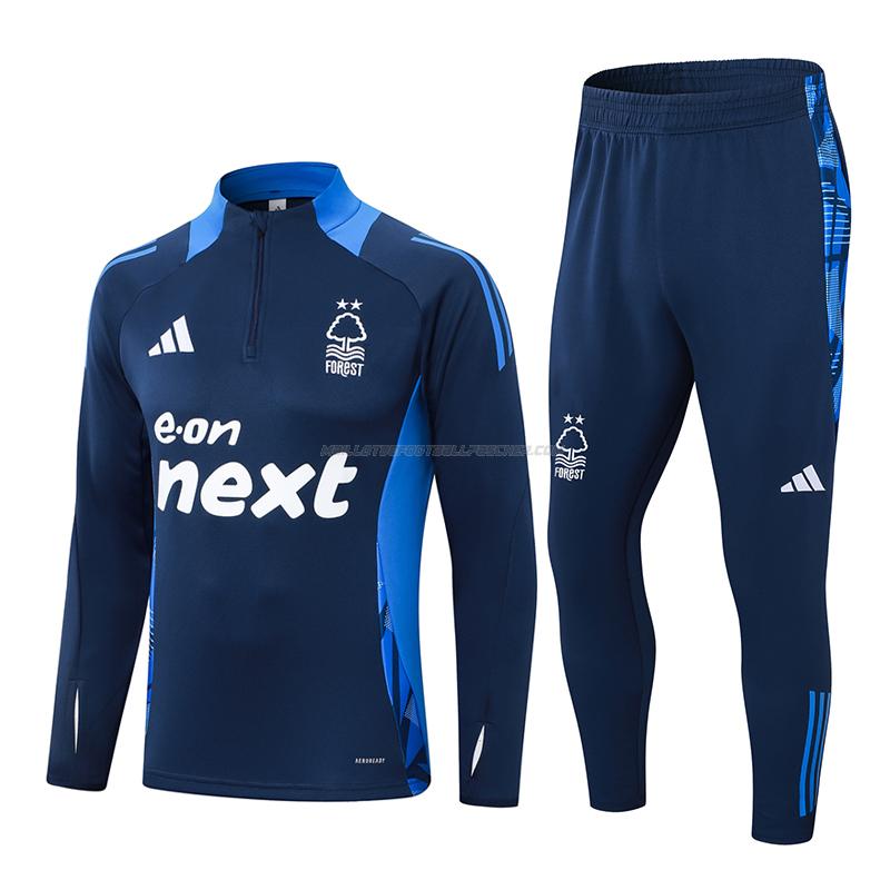 survetement nottingham forest bleu marine 2024-25