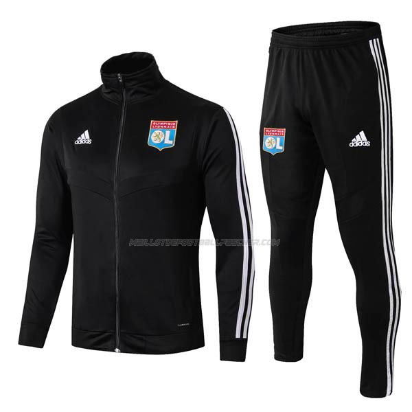 Acheter veste lyon noir 2019-2020 - maillotdefootballpascher.com