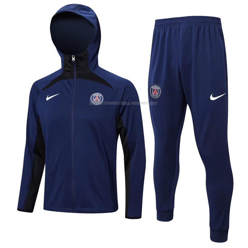 veste survêtement à capuche paris saint-germain 2317a1 azul 2023